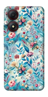 Чохол на ZTE Blade A34 4G Floral design ver.5 фото 1 з 1