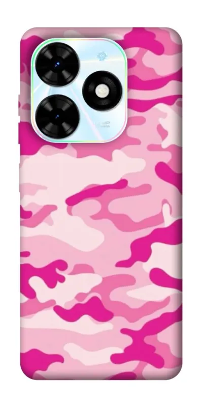 Чехол на TECNO Spark Go 2024 camouflage pink фото 1 из 1