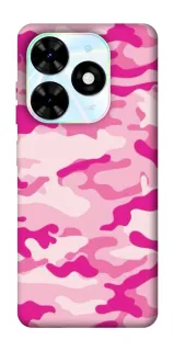 Чехол на TECNO Spark Go 2024 camouflage pink фото 1 из 1