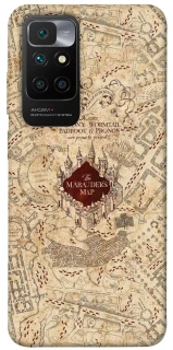 Чохол на Xiaomi Redmi 10 Harry Potter Marauder's Map фото 1 з 1