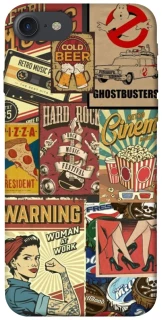 Чохол на Apple iPhone 7 / 8 (4.7") Retro collage ver.2 фото 1 з 1