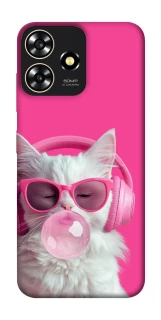 Чехол на ZTE Blade A73 4G Pink kitty фото 1 из 1