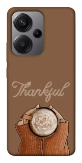 Чохол на Xiaomi Redmi Note 13 Pro+ Thankful coffee фото 1 з 1