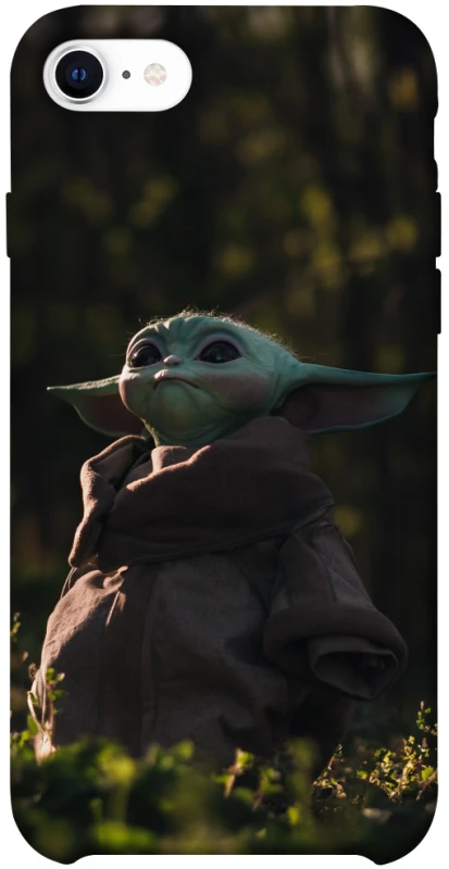 Чехол на Apple iPhone SE (2020) Бэби Йода фото 1 из 1