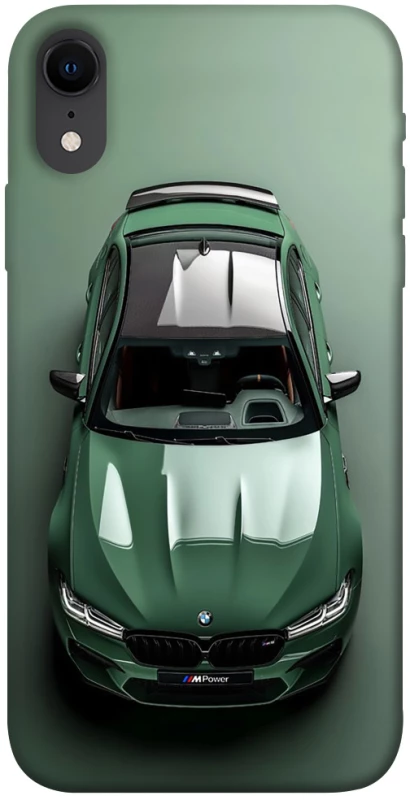 Чехол на Apple iPhone XR (6.1") BMW green фото 1 из 1