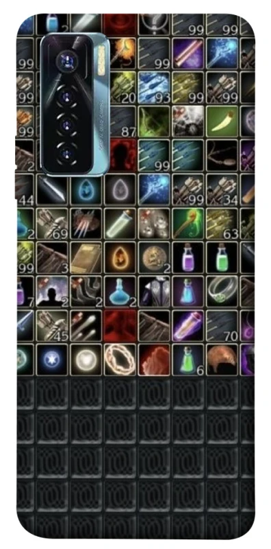 Чехол на TECNO Camon 17 Pro Inventory menu ver.2 фото 1 из 1
