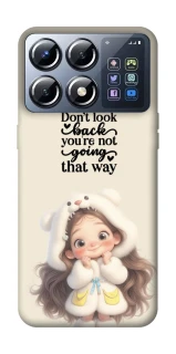 Чехол на Xiaomi POCO X8 Pro Don't look back фото 1 из 1