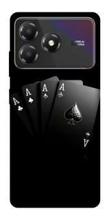 Чохол на ZTE Blade A36 Black Cards фото 1 з 1