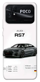 Чохол на Xiaomi Poco C40 Audi RS7 фото 1 з 1