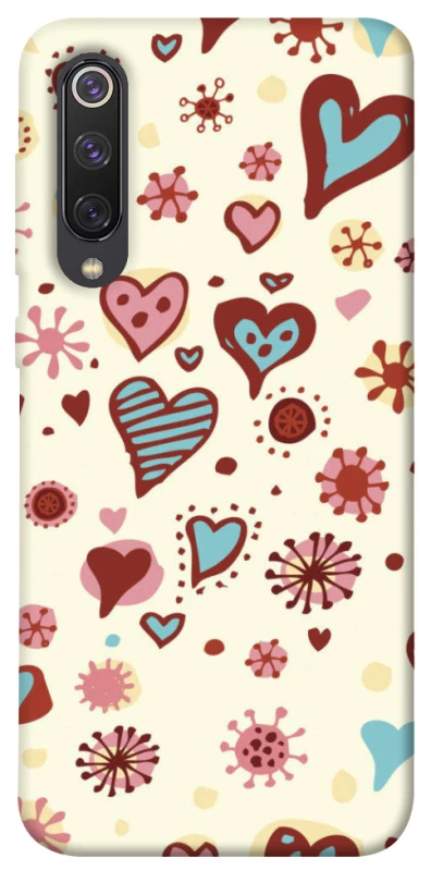 Чохол на Xiaomi Mi 9 SE Pretty hearts фото 1 з 1