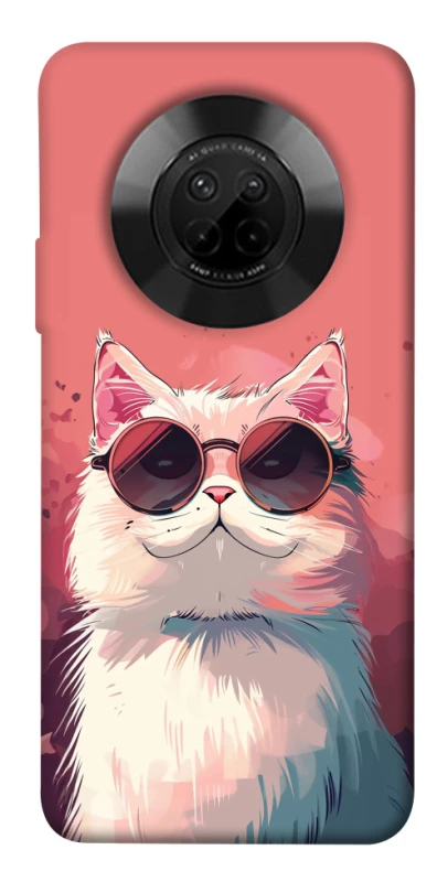 Чохол на Huawei Y9a Сat with glasses фото 1 з 1