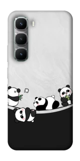 Чохол на Infinix Hot 60 Pro Four pandas фото 1 з 1