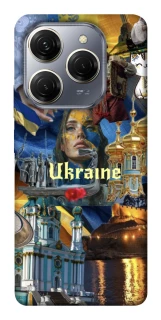 Чохол на TECNO Spark 20 Pro Ukraine style ver.3 фото 1 з 1