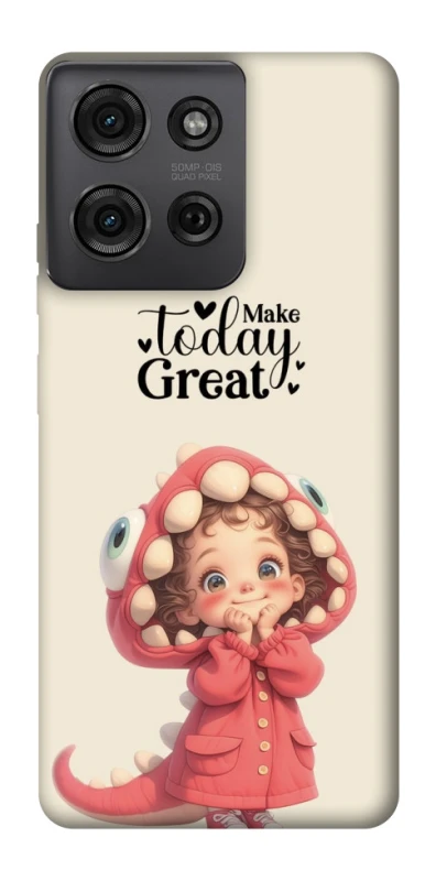 Чохол на Motorola Moto G75 Make today great фото 1 з 1