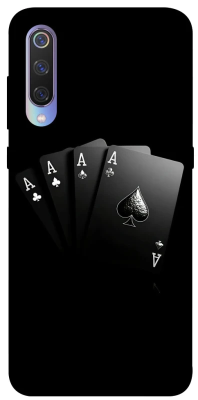 Чохол на Xiaomi Mi 9 Black Cards фото 1 з 1