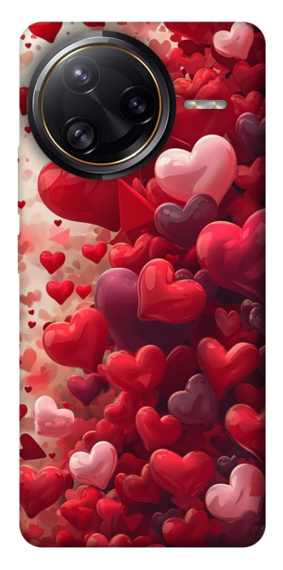 Чохол на Xiaomi Poco F7 Ultra Many hearts фото 1 з 1