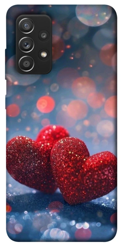 Чохол на Samsung Galaxy A52 4G / A52 5G Red hearts фото 1 з 1
