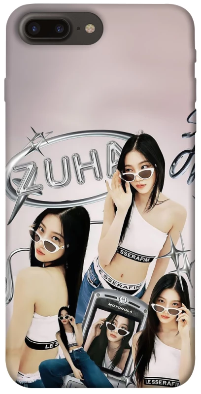 Чехол на Apple iPhone 7 plus / 8 plus Kazuha v2 - LE SSERAFIM фото 1 из 1