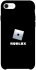 Чохол на Apple iPhone SE (2020) Roblox logo black фото 1 з 1