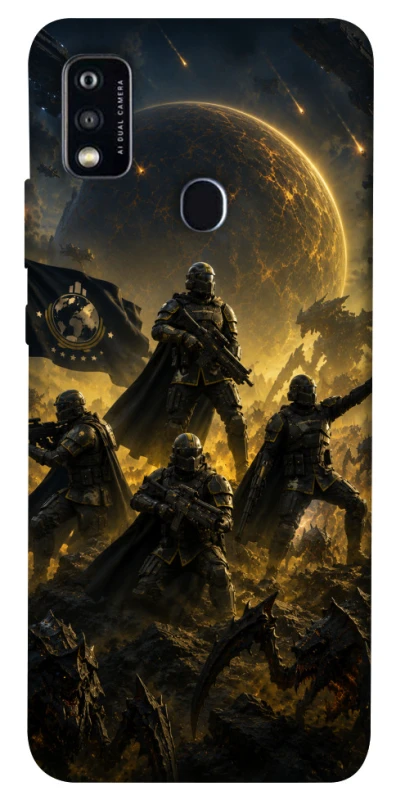 Чохол на ZTE Blade A51 HELLDIVERS ver.2 фото 1 з 1