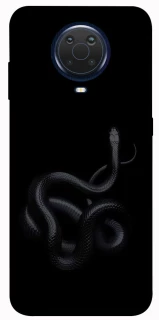 Чохол на Nokia G20 / G10 / 6.3 Black snake фото 1 з 1