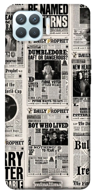 Чохол на Oppo F17 Pro Harry Potter newspaper фото 1 з 1