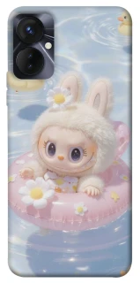 Чохол на TECNO Spark 9 Pro Labubu swimming фото 1 з 1