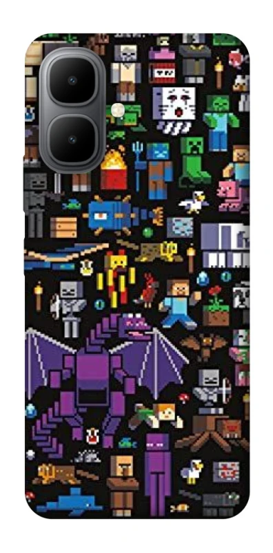 Чохол на Infinix Smart 10 Minecraft v5 фото 1 з 1