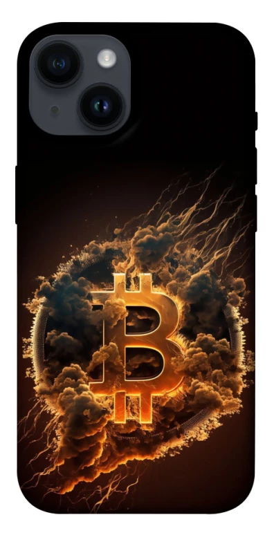 Чехол на Apple iPhone 14 (6.1") Smoky Bitcoin фото 1 из 1