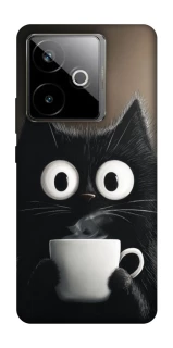 Чехол на Realme GT 7T morning cat фото 1 из 1
