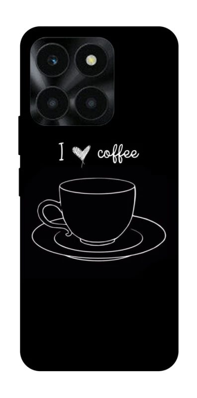 Чохол на Huawei Honor X6a Black coffee фото 1 з 1