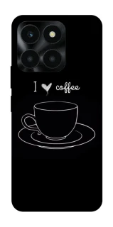 Чохол на Huawei Honor X6a Black coffee фото 1 з 1