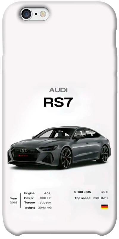 Чехол на Apple iPhone 6/6s plus (5.5") Audi RS7 фото 1 из 1