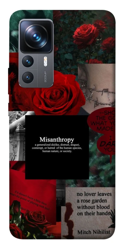 Чехол на Xiaomi 12T / 12T Pro Misanthropy фото 1 из 1