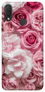 Чехол на Huawei P Smart+ (nova 3i) Розовые цветы фото 1 из 1
