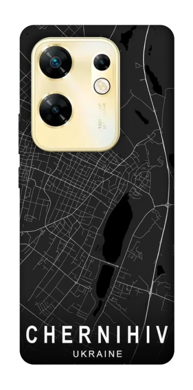Чехол на Infinix Zero 30 4G Chernihiv map фото 1 из 1
