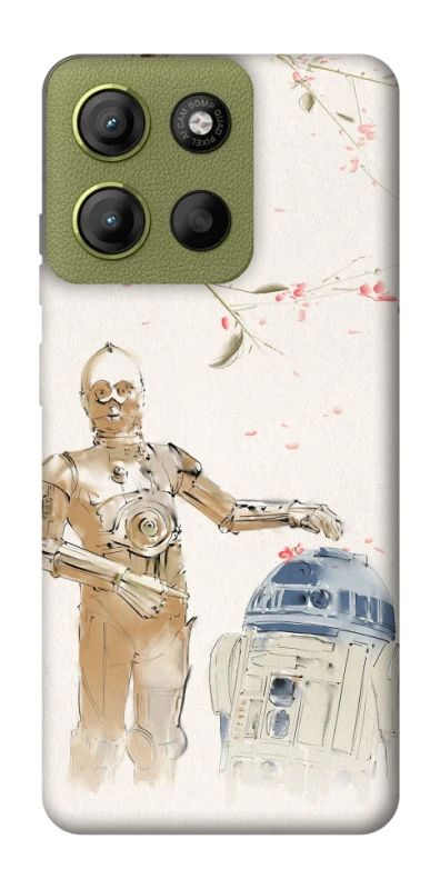 Чохол на Motorola Moto G15 4G Star Wars robots фото 1 з 1