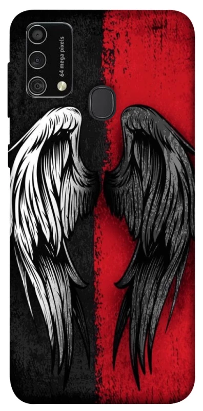 Чехол на Samsung Galaxy M21s Angel and Devil фото 1 из 1