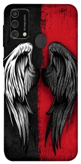 Чехол на Samsung Galaxy M21s Angel and Devil фото 1 из 1