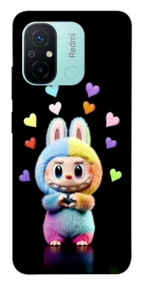Чехол на Xiaomi Redmi 12C / Poco C55 Labubu Love фото 1 из 1