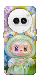 Чохол на Nothing Phone (2a) Labubu & Flowers ver.2 фото 1 з 1