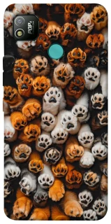 Чехол на TECNO POP 4 Сat paws фото 1 из 1