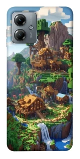 Чохол на Motorola Moto G14 Minecraft universe фото 1 з 1