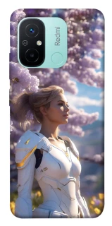 Чехол на Xiaomi Redmi 12C / Poco C55 Cyber space girl ver.1 фото 1 из 1