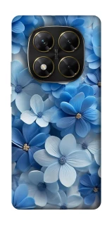 Чехол на Xiaomi Poco X7 Синие цветы фото 1 из 1