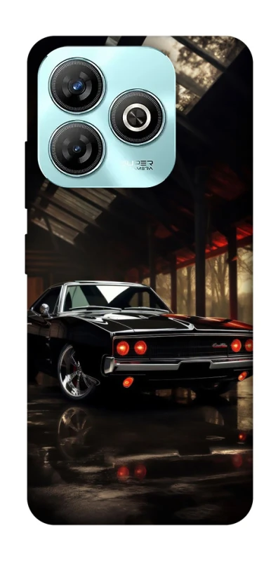 Чохол на ZTE Blade A75 4G Black classic car фото 1 з 1