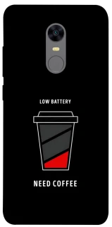 Чехол на Xiaomi Redmi 5 Plus / Redmi Note 5 (Single Camera) Low battery фото 1 из 1