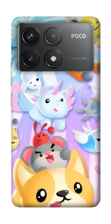 Чехол на Xiaomi Poco F6 Pro Adopt Me Rainbow Pet Parade фото 1 из 1