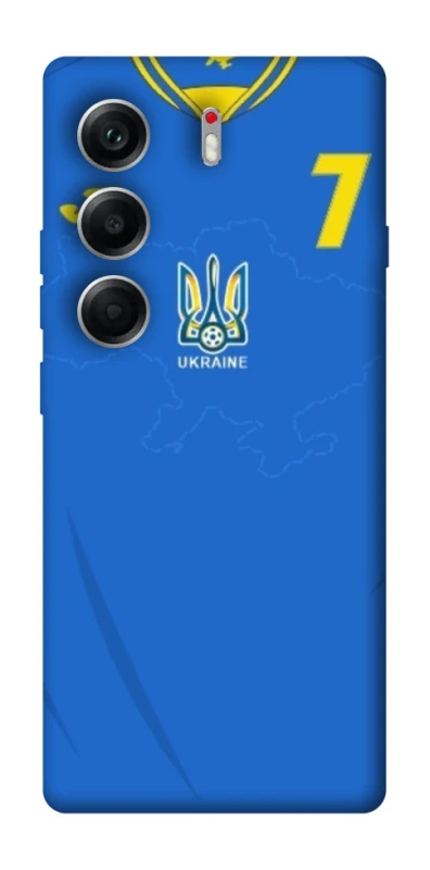 Чохол на Tecno Camon 40 UA-Football ver.4 фото 1 з 1