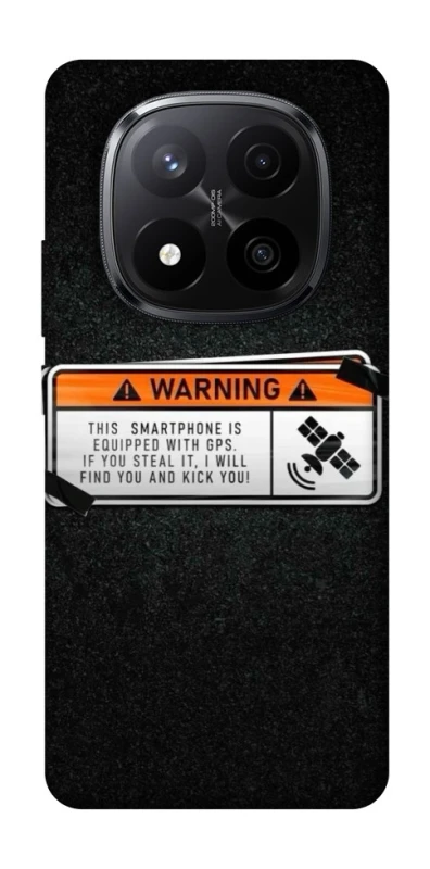 Чехол на Xiaomi Redmi Note 14 Pro+ 5G Warning фото 1 из 1